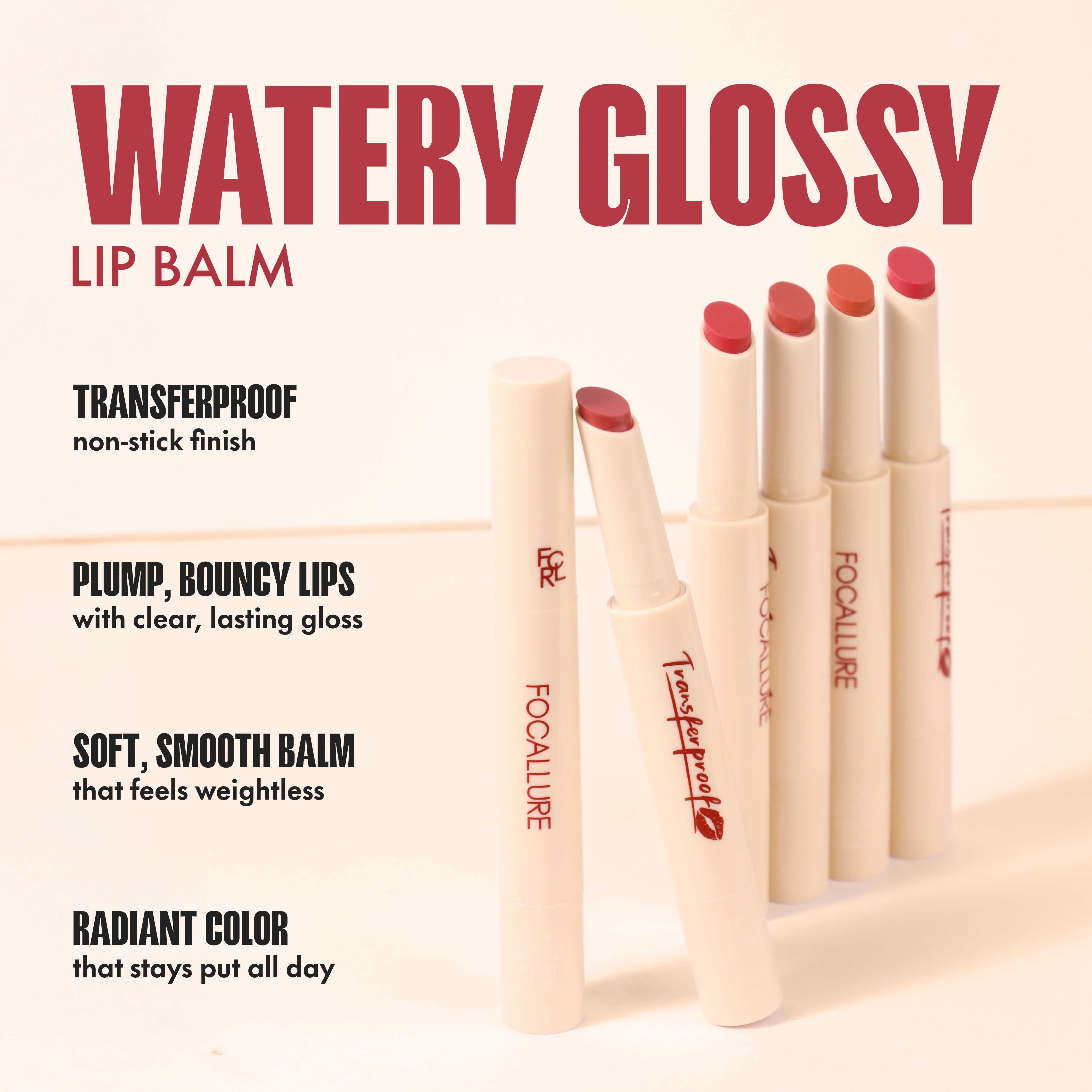 Focallure Transferproof Watery Lip Balm