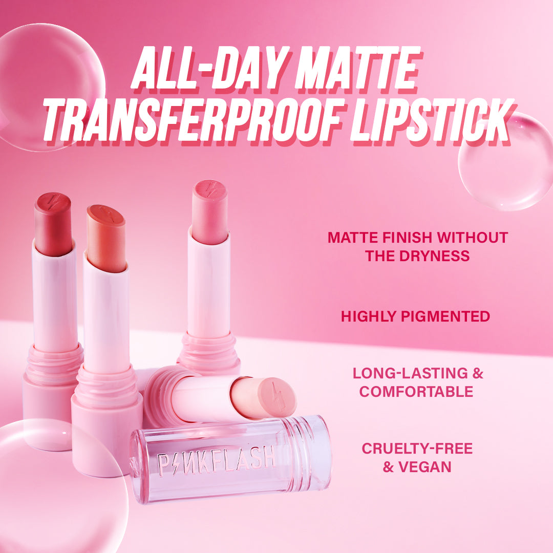 Pinkflash Transferproof Lasting Matte Lipstick