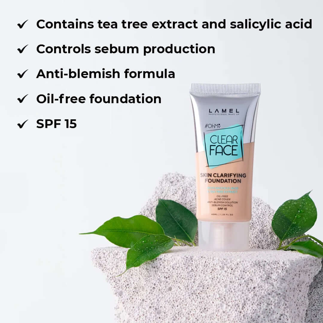 Lamel Oh my Clear Face Foundation SPF15