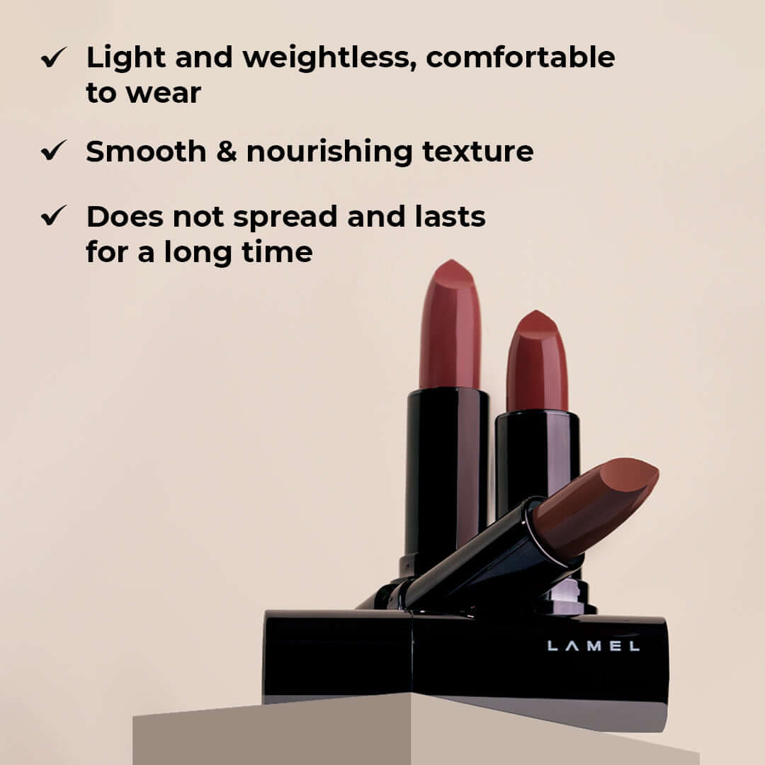 Lamel Silk Cover Silky Cream Lipstick