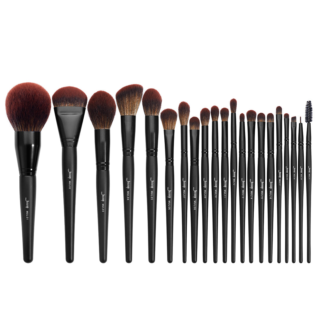 Jessup Beauty 21pcs Black Complete Collection