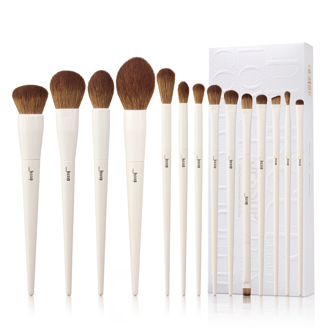 Jessup Beauty 14pcs Light Gray Comprehensive Collection