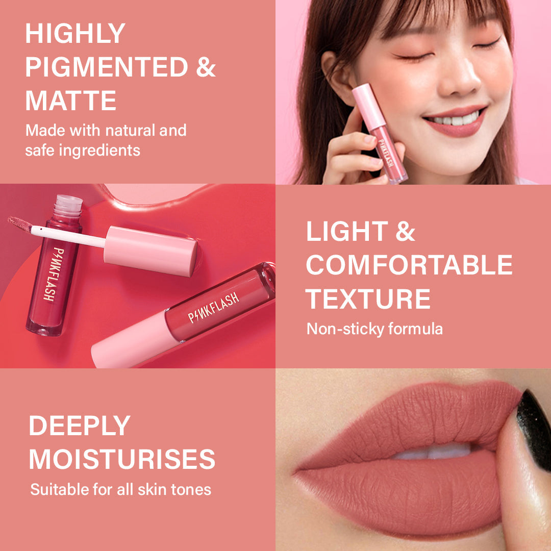 Pinkflash Lasting Matte Lipcream