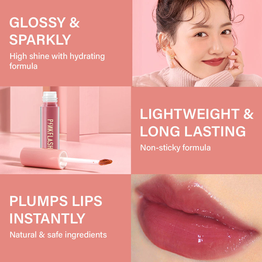 PINKFLASH Ever Glossy Moist Lip Gloss