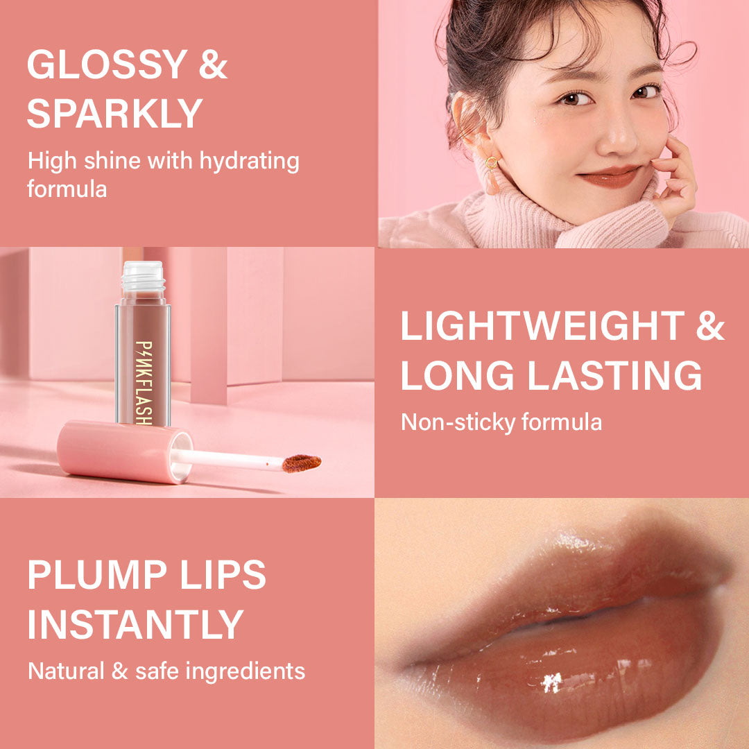 Pinkflash Ever Glossy Moist Lip Gloss