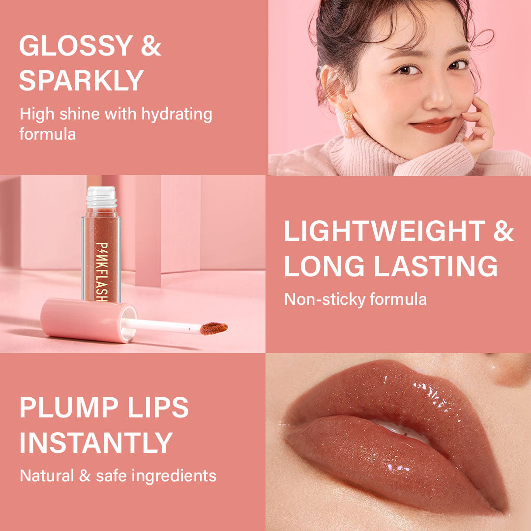 PINKFLASH Ever Glossy Moist Lip Gloss