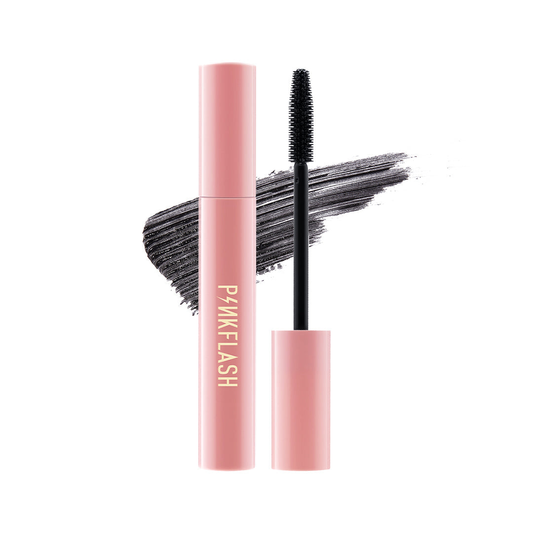 Pinkflash Pink & Black Oil- Proof Curl Mascara