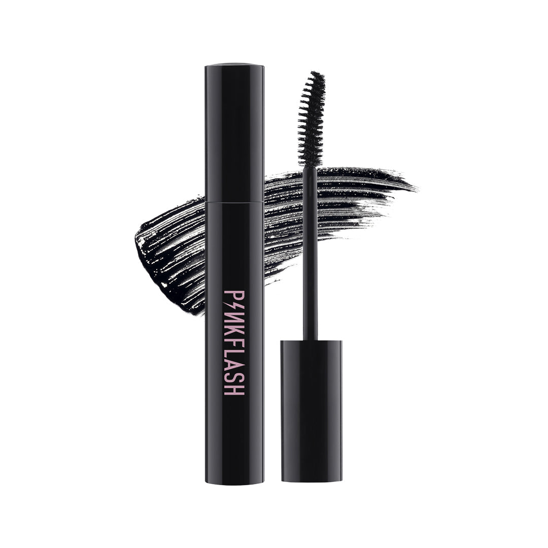 Pinkflash Pink & Black Oil- Proof Curl Mascara