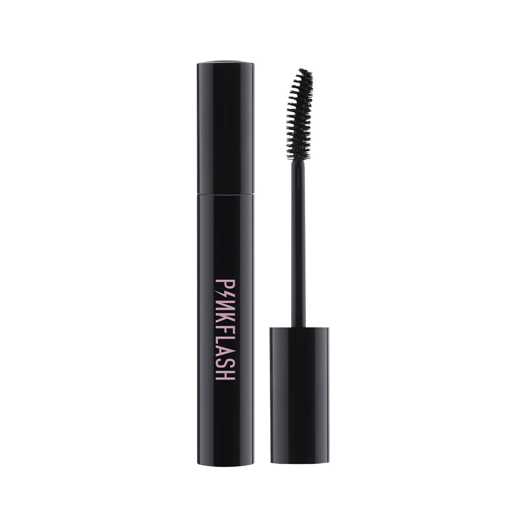 Pinkflash Pink & Black Oil- Proof Curl Mascara