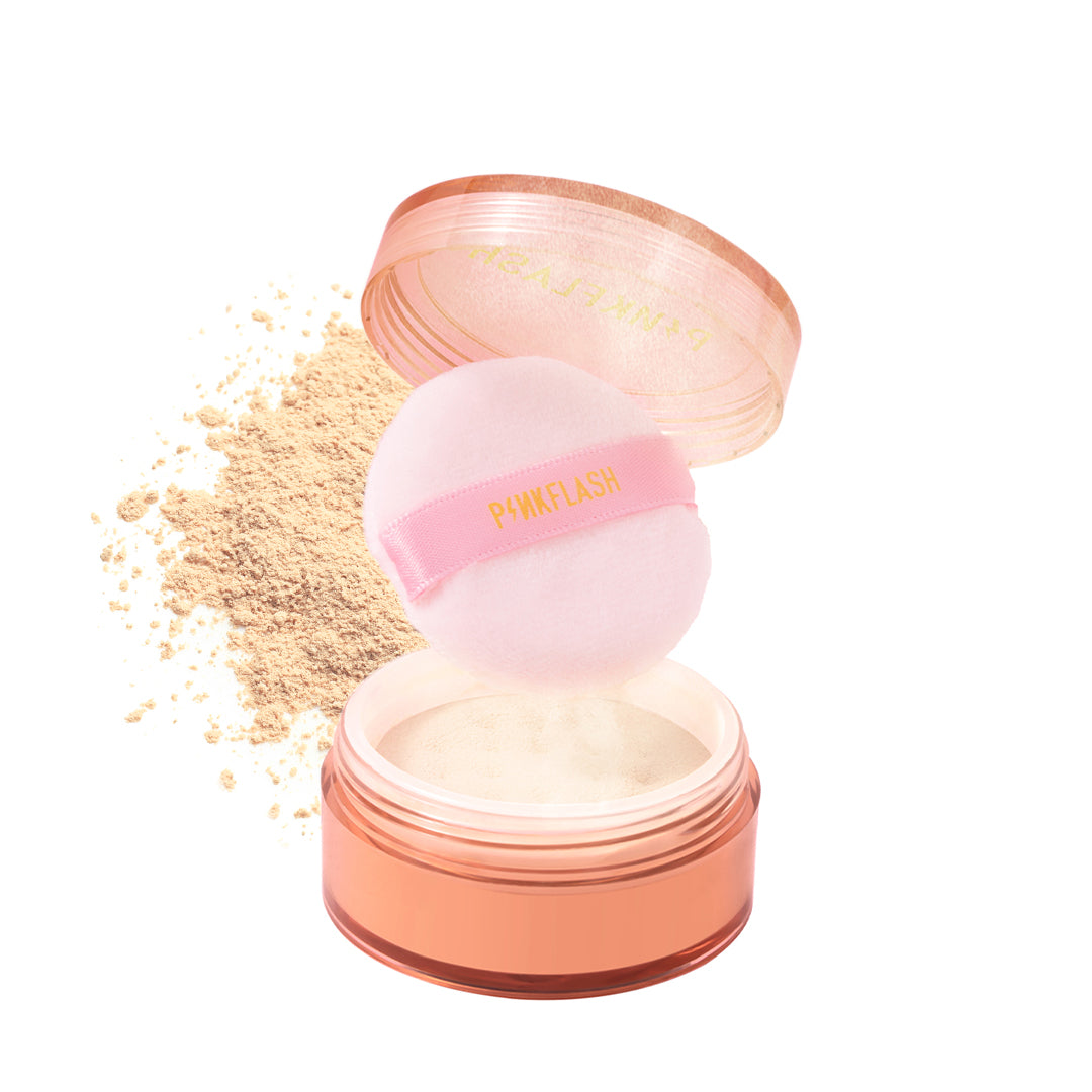 PINKFLASH Oil Controller Translucent Loose Powder