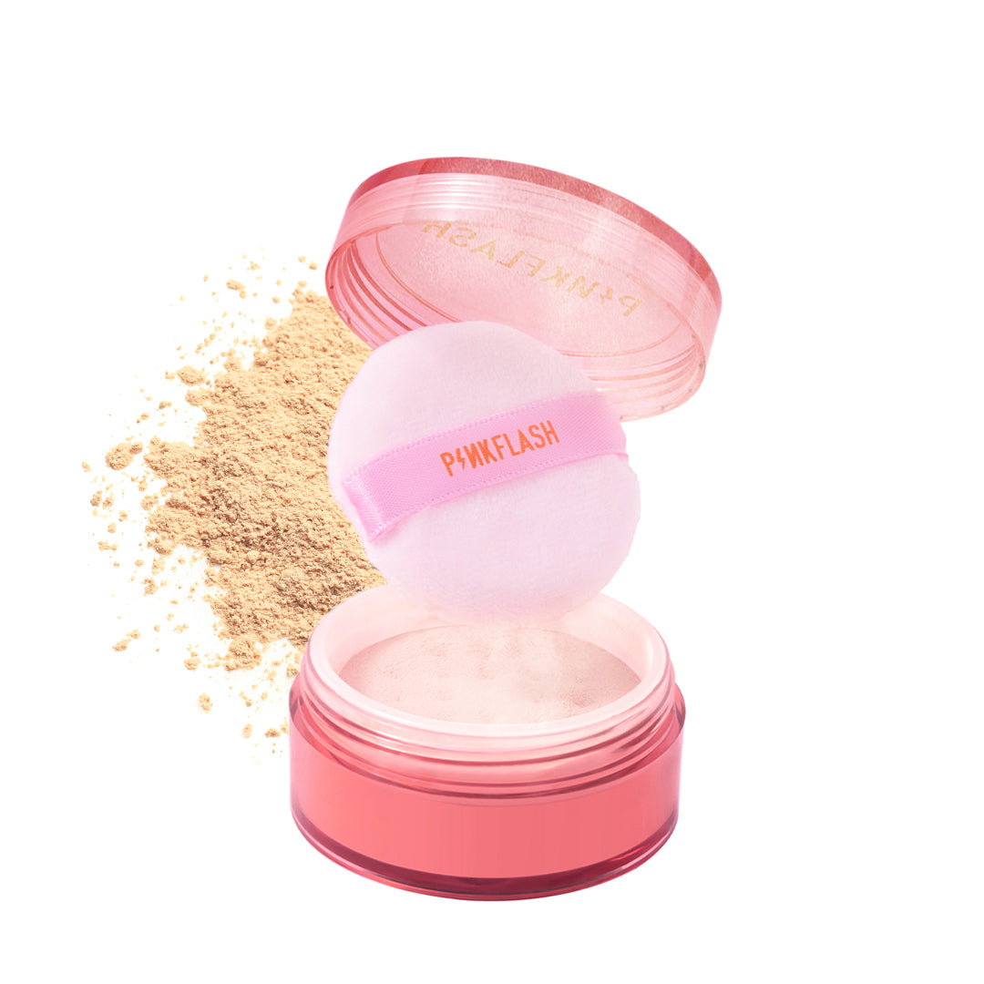 PINKFLASH Oil Controller Translucent Loose Powder