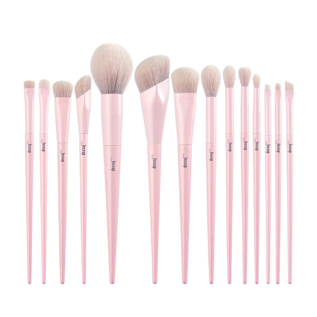 Jessup Beauty 14pcs Crystal Pink Comprehensive Collection