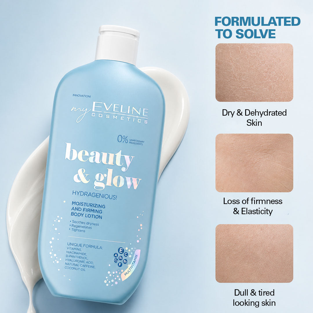 Eveline Cosmetics Beauty & Glow Moisturizing And Firming Body Lotion 350 ml
