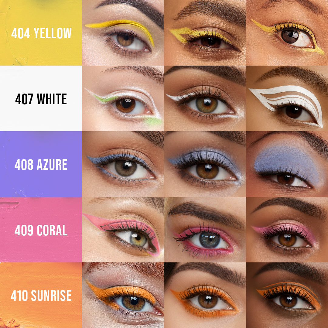 Long Lasting OH My Color Gel Eye Liner - Pack of 5