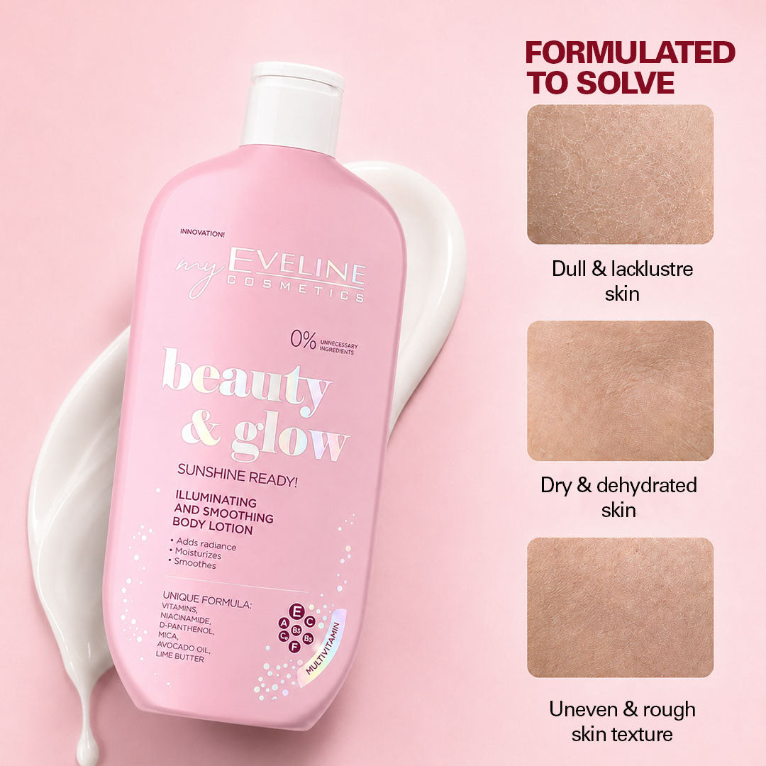 Eveline Cosmetics Beauty & Glow Illuminating And Smoothing Body Lotion 350 ml