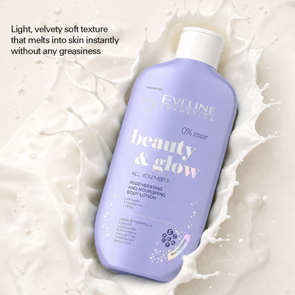 Eveline Cosmetics Beauty & Glow Regenerating And Nourishing Body Lotion 350 ml