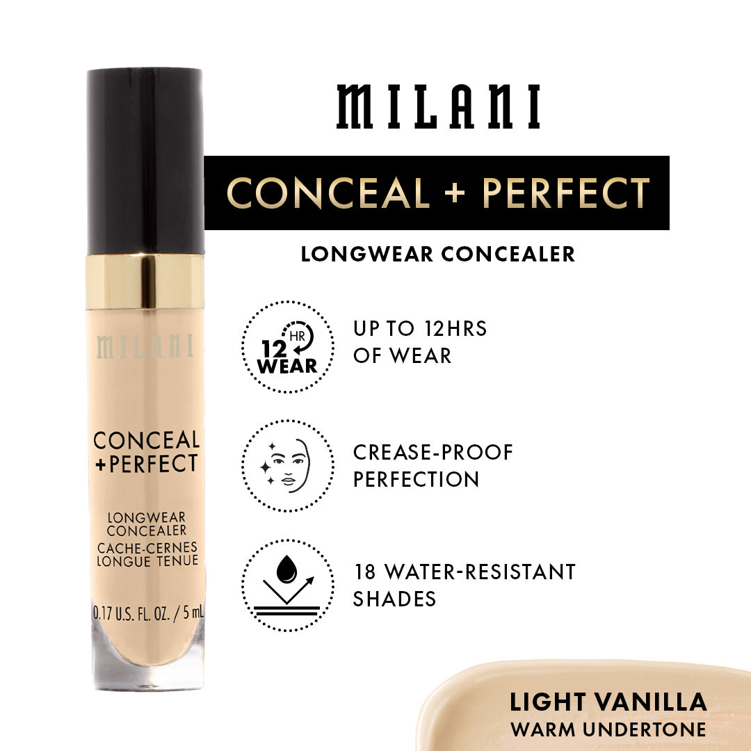 Milani Conceal + Perfect Long Wear Concealer