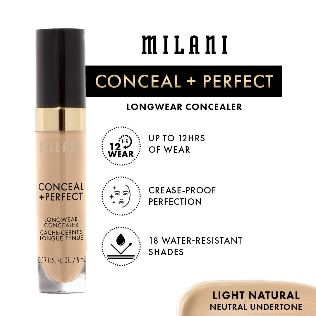 Milani Conceal + Perfect Long Wear Concealer