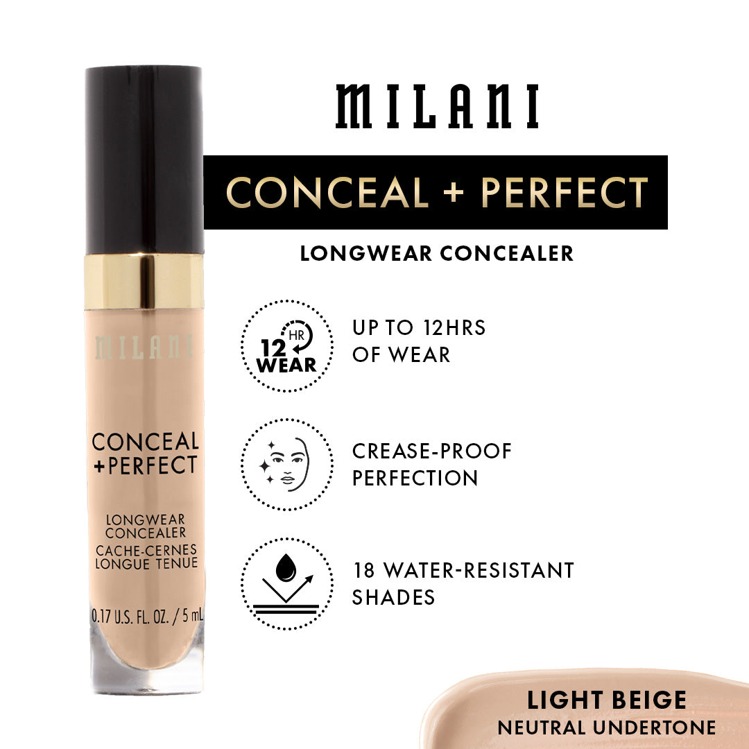Milani Conceal + Perfect Long Wear Concealer