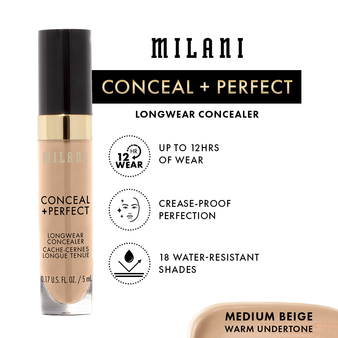 Milani Conceal + Perfect Long Wear Concealer