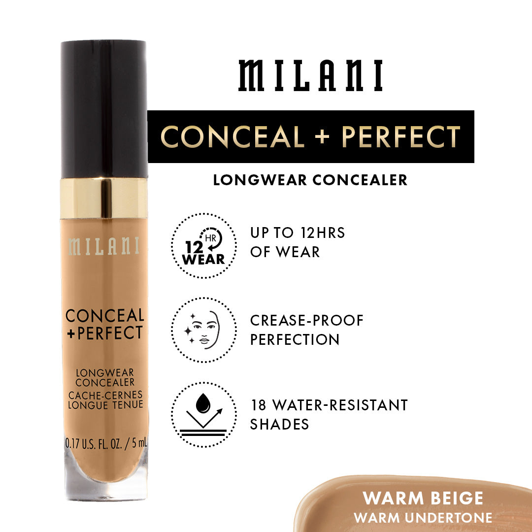 Milani Conceal + Perfect Long Wear Concealer
