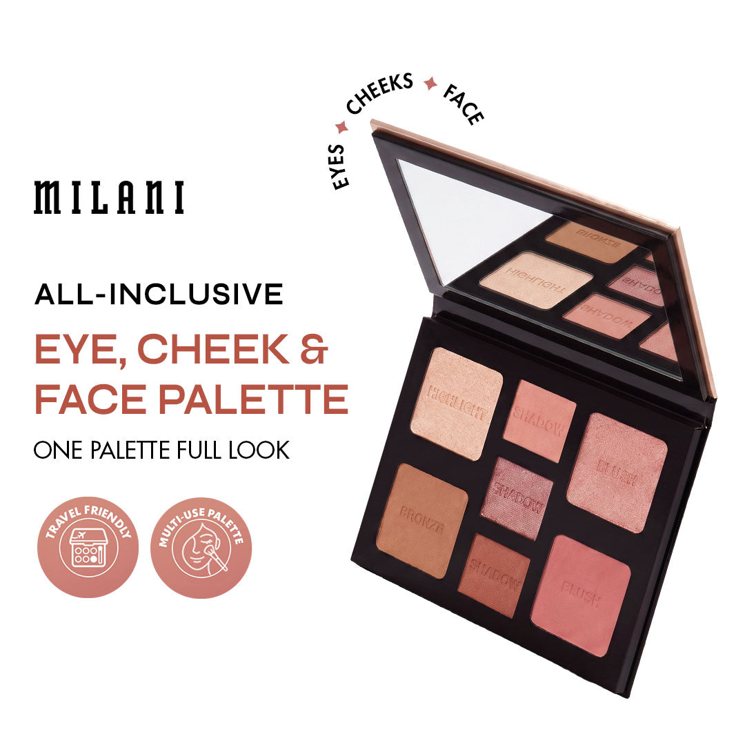 Milani All-Inclusive Eye, Cheek & Face Palette