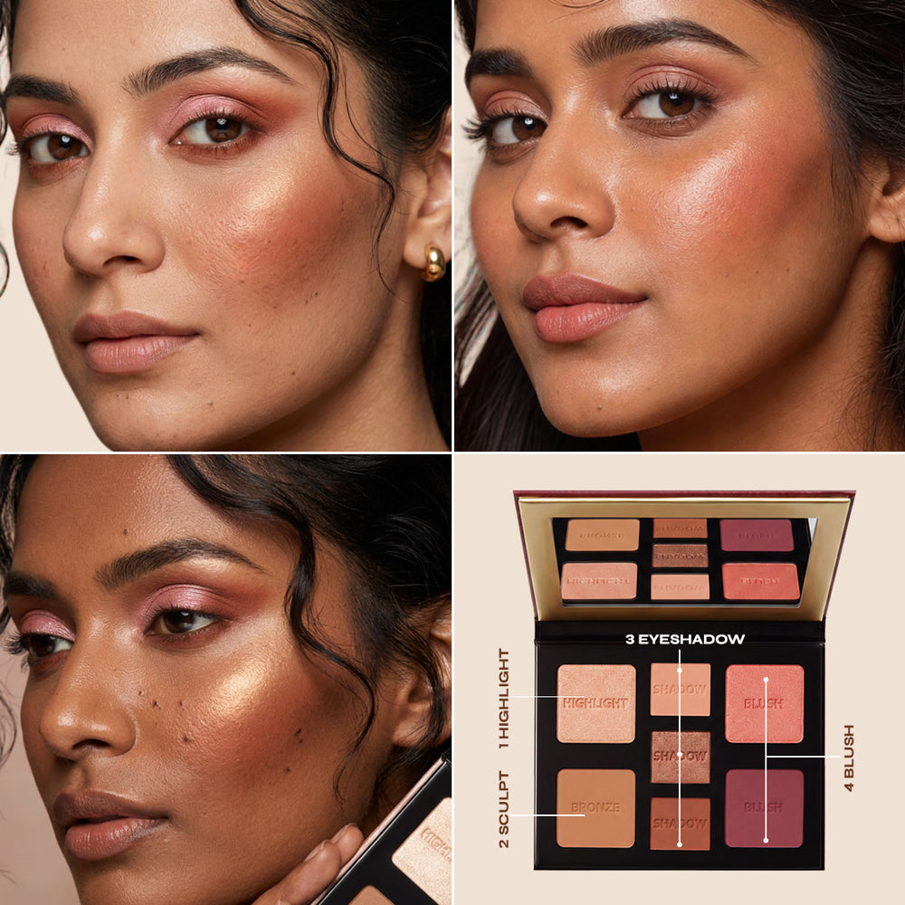 Milani All-Inclusive Eye, Cheek & Face Palette