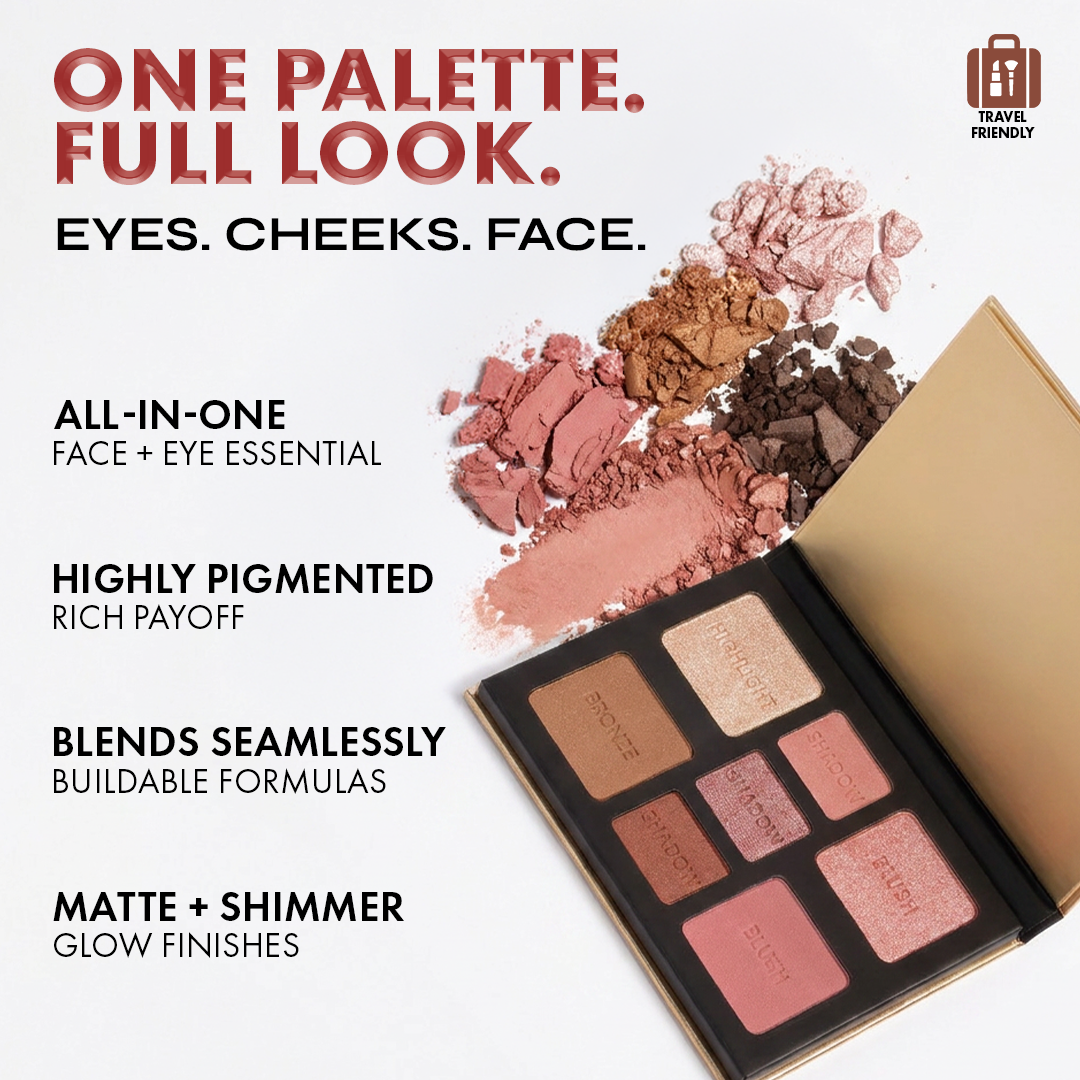 Milani All-Inclusive Eye, Cheek & Face Palette