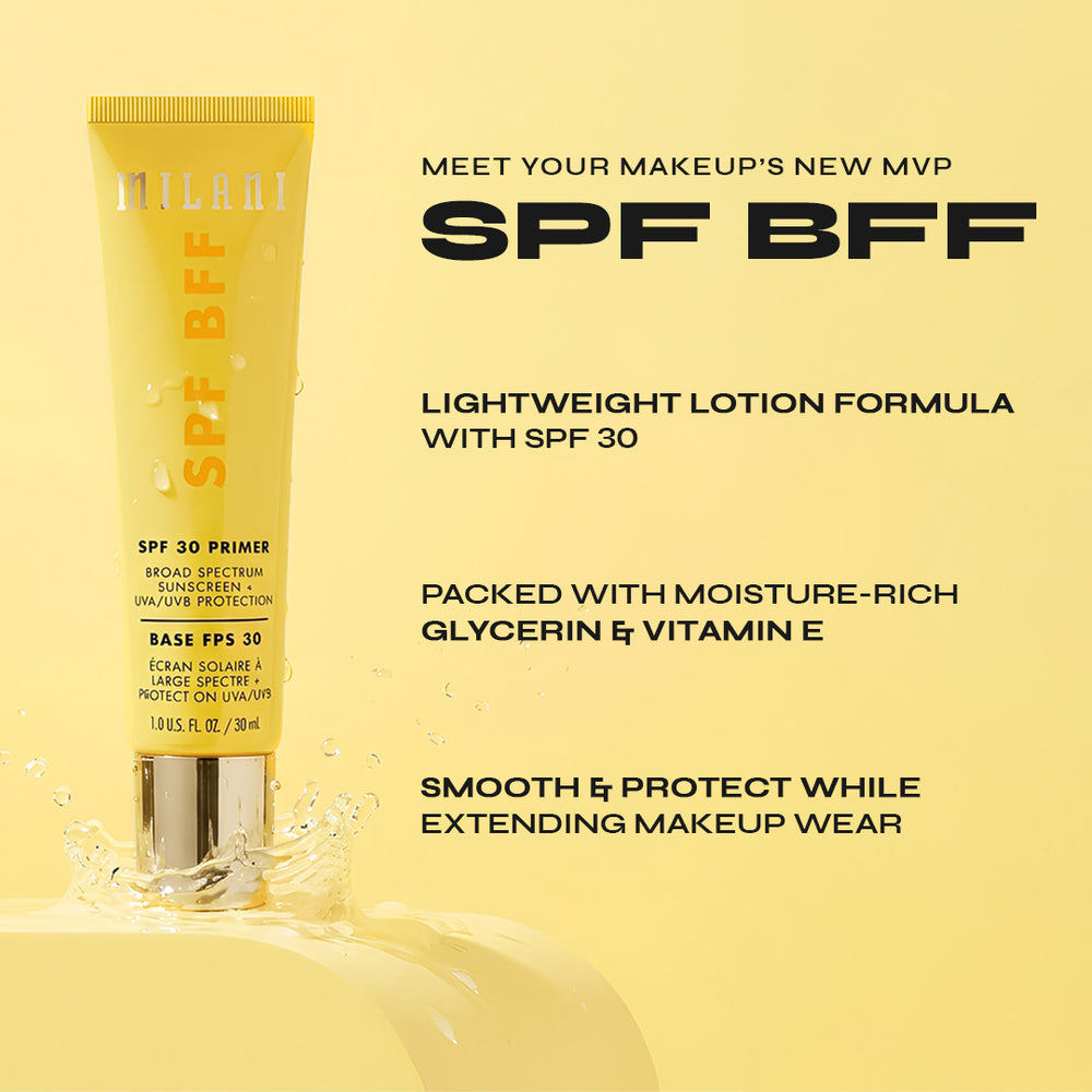 Milani BFF SPF 30 Primer - Broad Spectrum SPF Protection