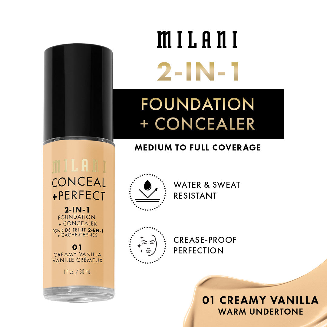 Milani Conceal + Perfect 2-in-1 Foundation
