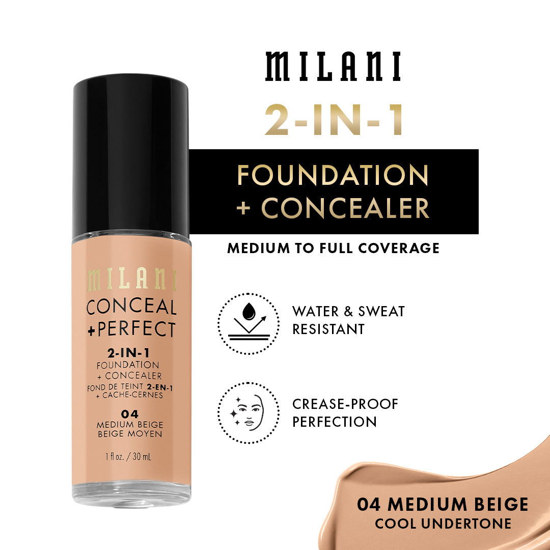 Milani Conceal + Perfect 2-in-1 Foundation