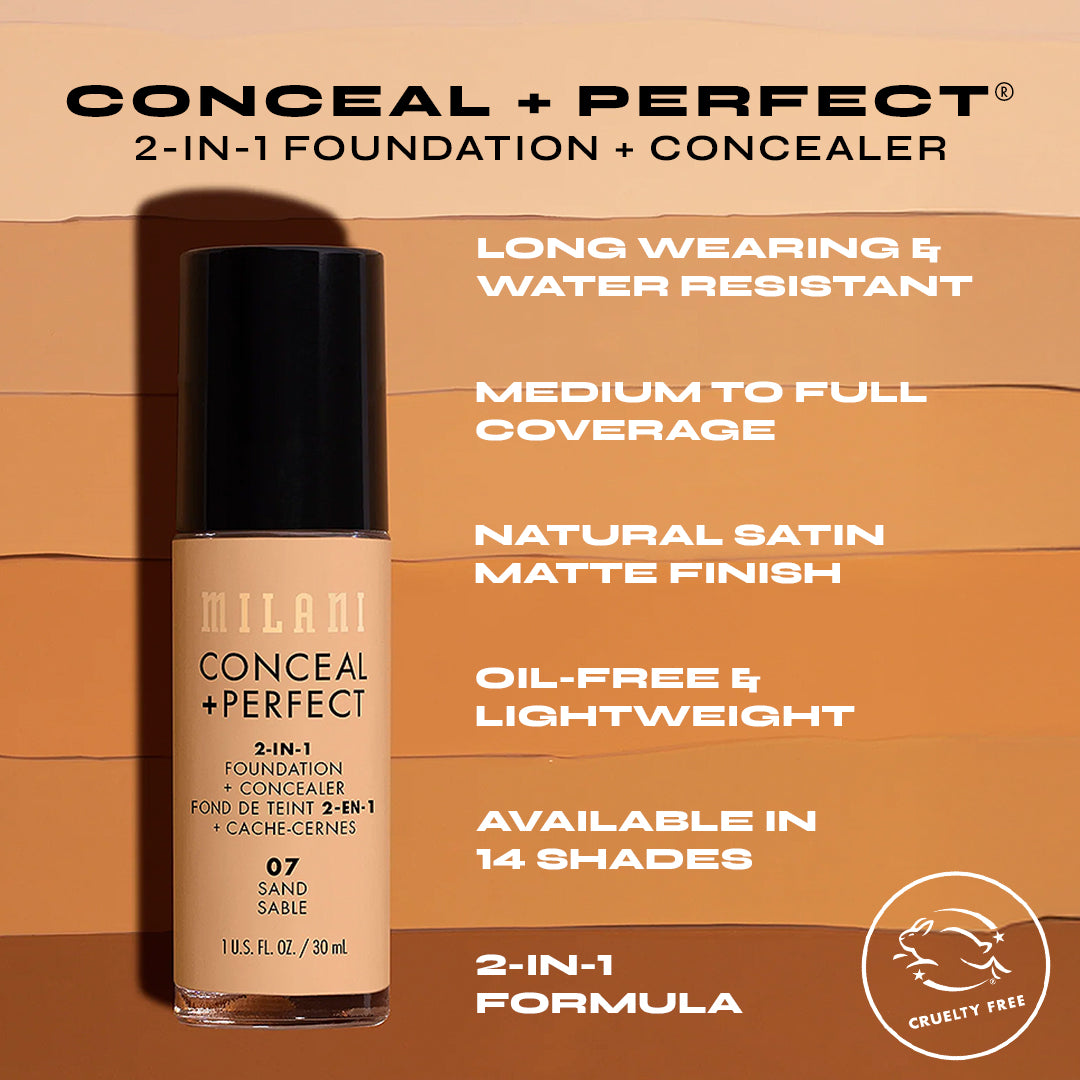 Milani Conceal + Perfect 2-in-1 Foundation