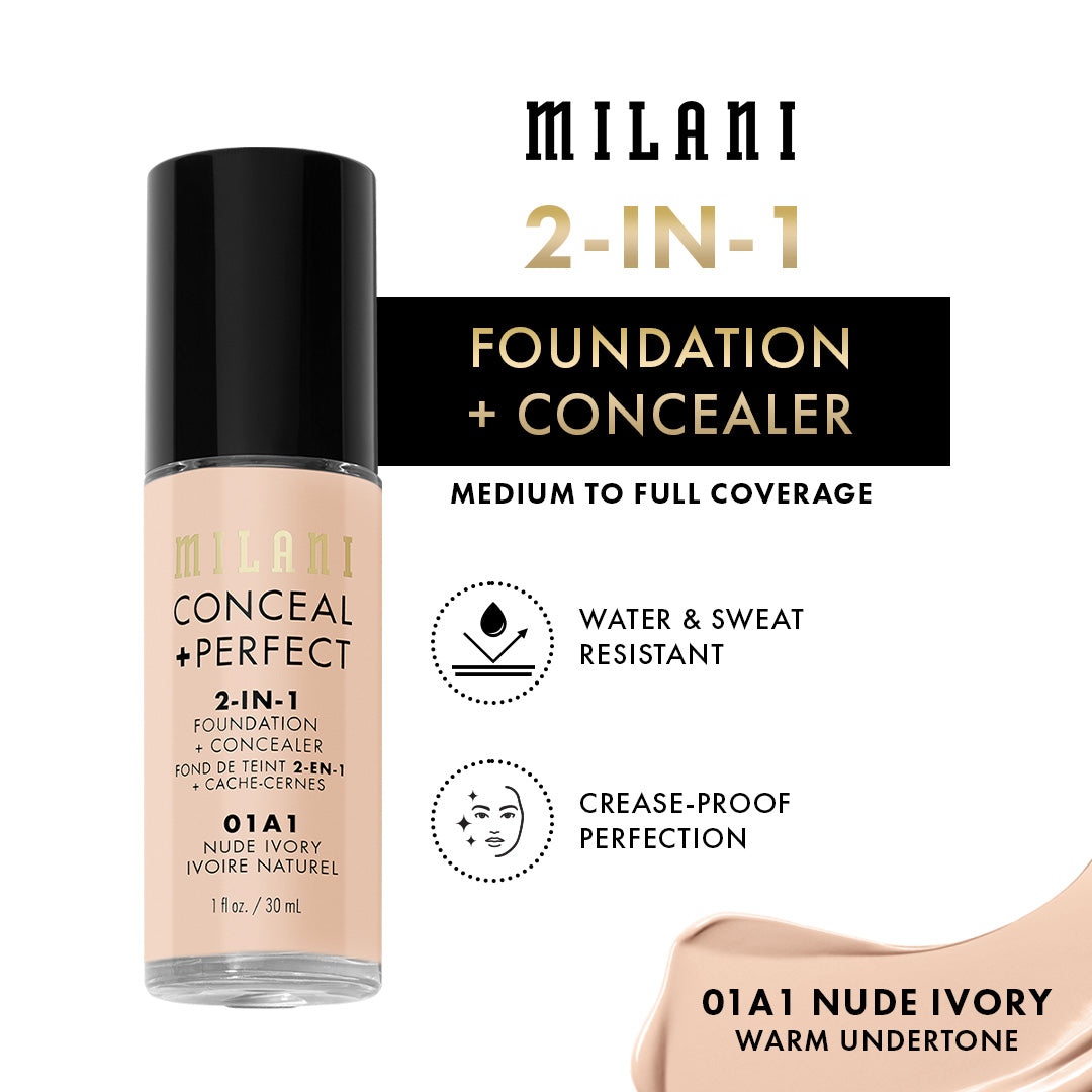 Milani Conceal + Perfect 2-in-1 Foundation