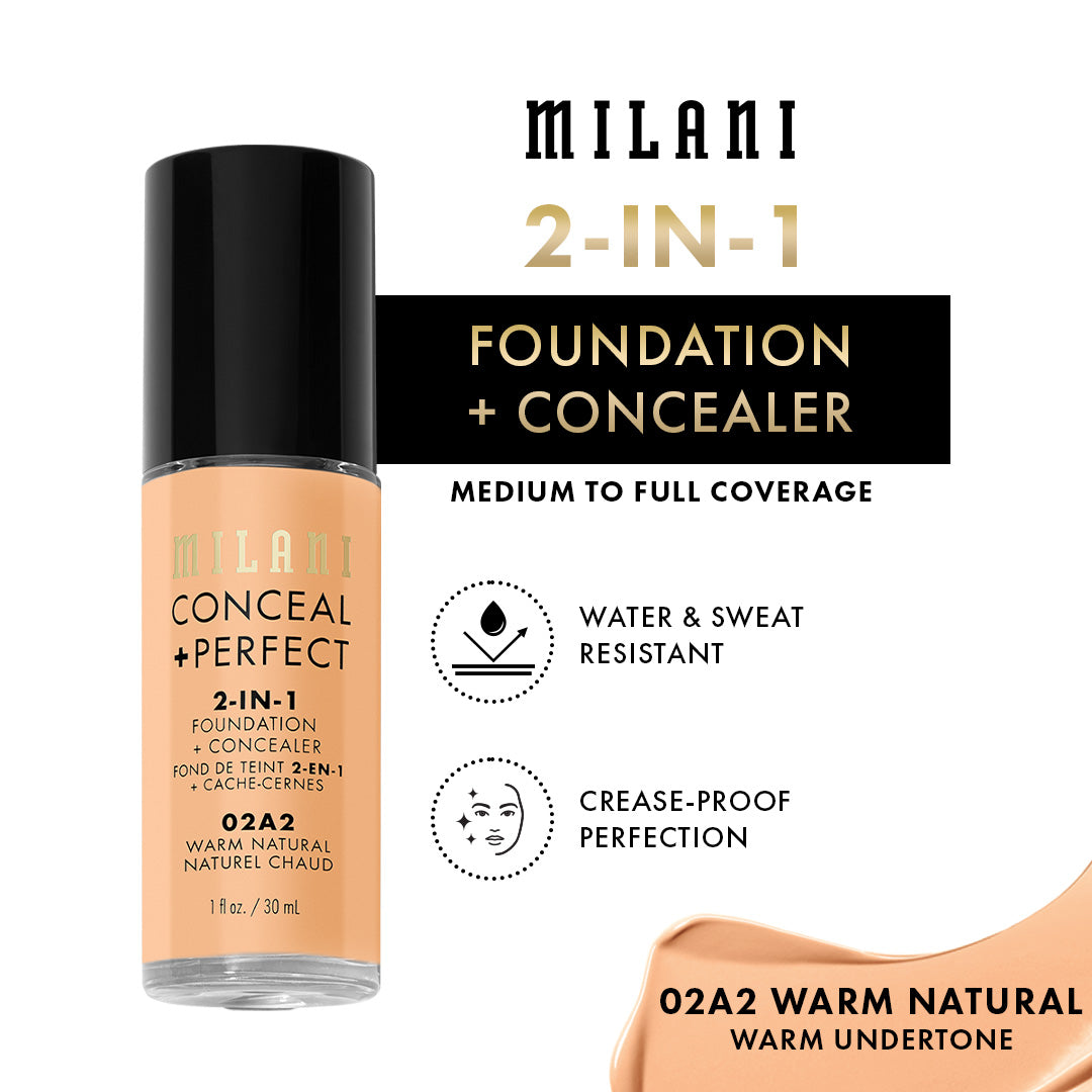 Milani Conceal + Perfect 2-in-1 Foundation