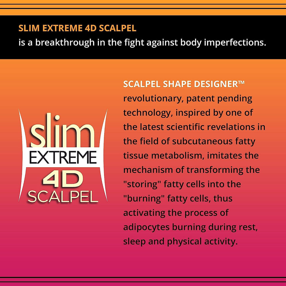 Slim Extreme 4D Scalpel Superconcentrated Serum Reducing Fatty Tissue