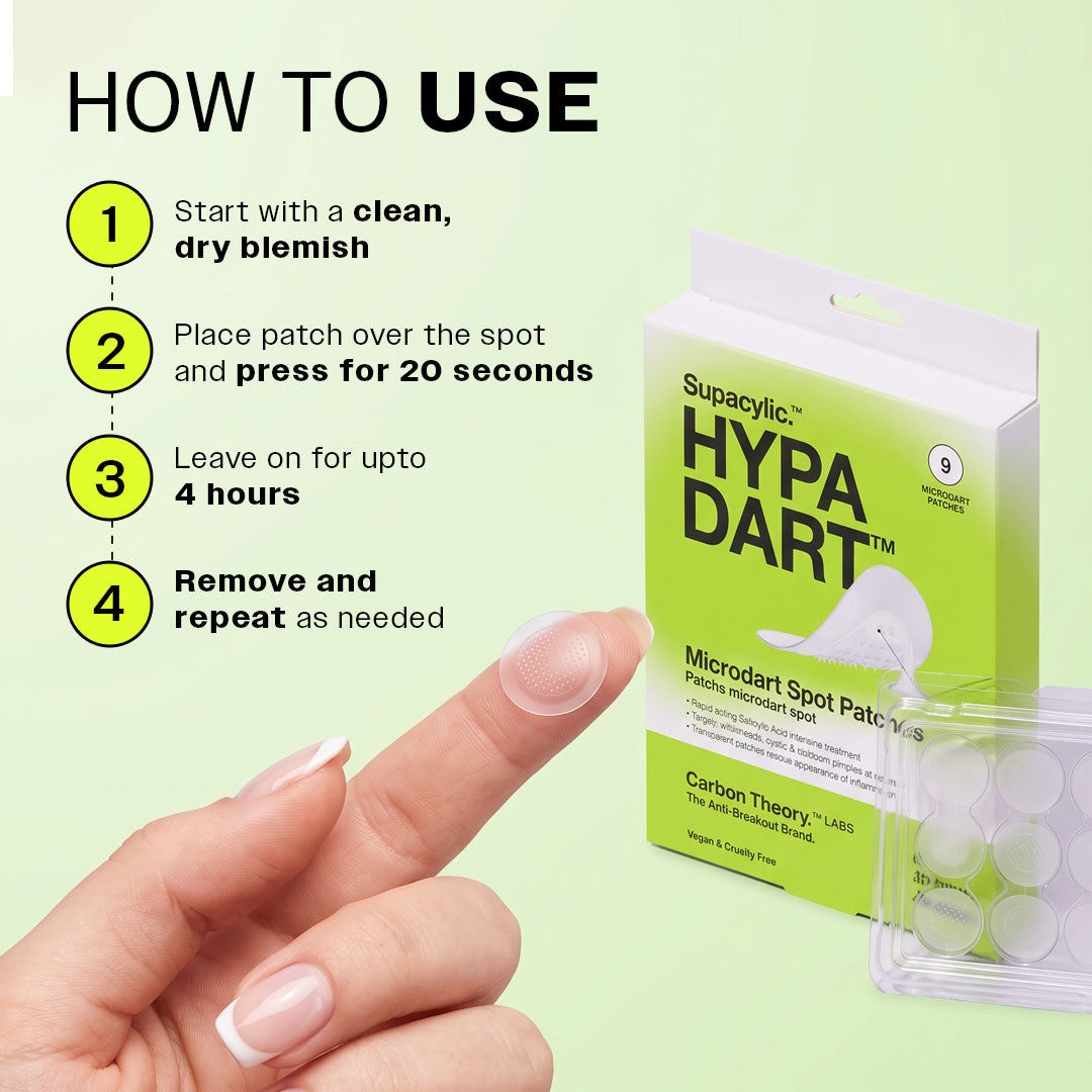 Carbon Theory Supacylic Salicylic Acid Microdart Spot Patches Hypa Dart X9