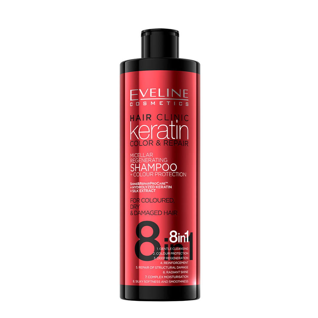 Keratin Color & Repair Shampoo & Colour Protection 8 in 1 400ml