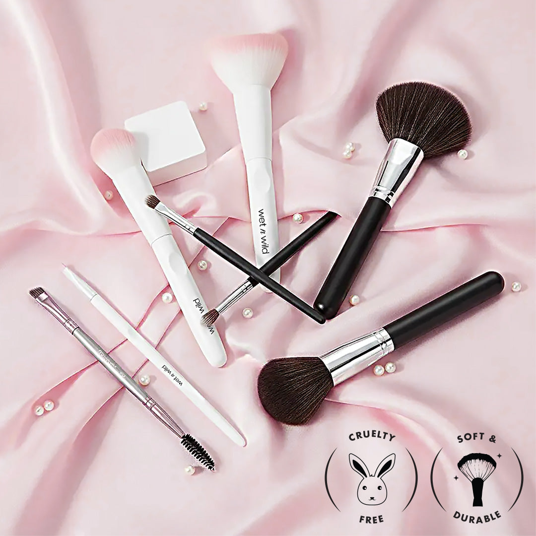 All-in-One Eye & Face Makeup Brush Combo – 8 Brushes