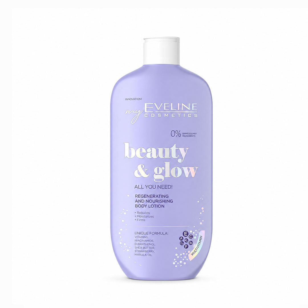 Eveline Cosmetics Beauty & Glow Regenerating And Nourishing Body Lotion 350 ml