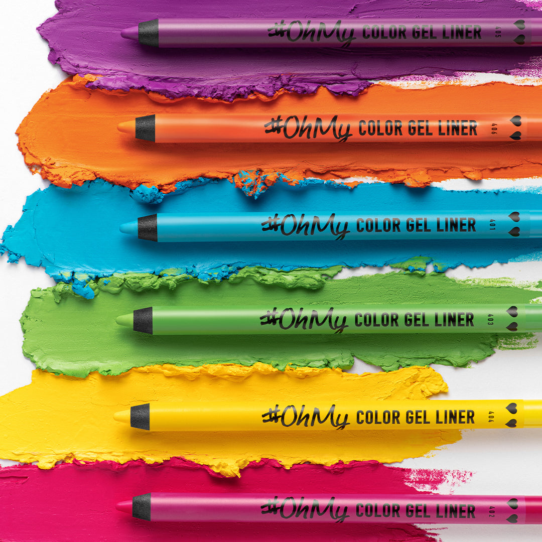 Long Lasting OH My Color Gel Eye Liner - Pack of 5