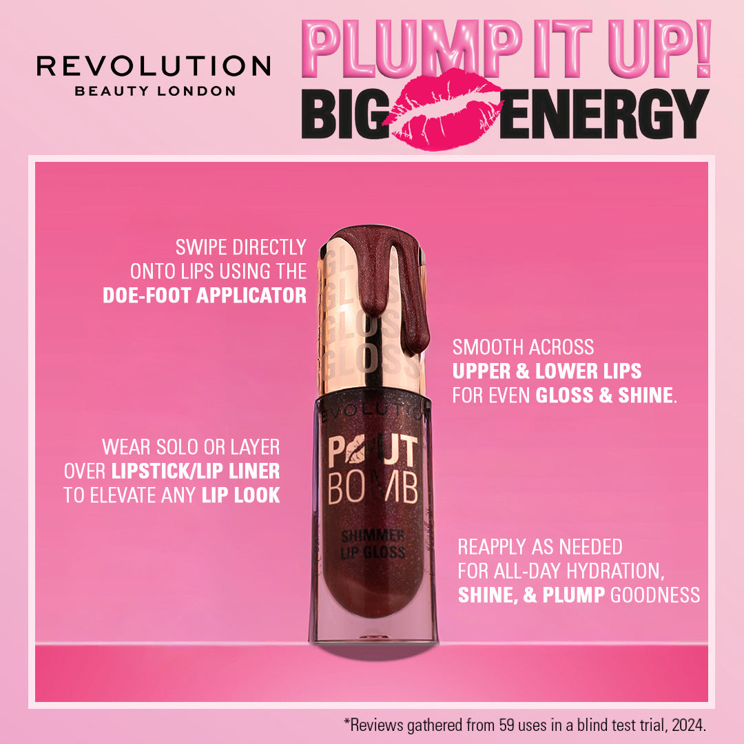 Pout Bomb Plumping Gloss - Pack of 3
