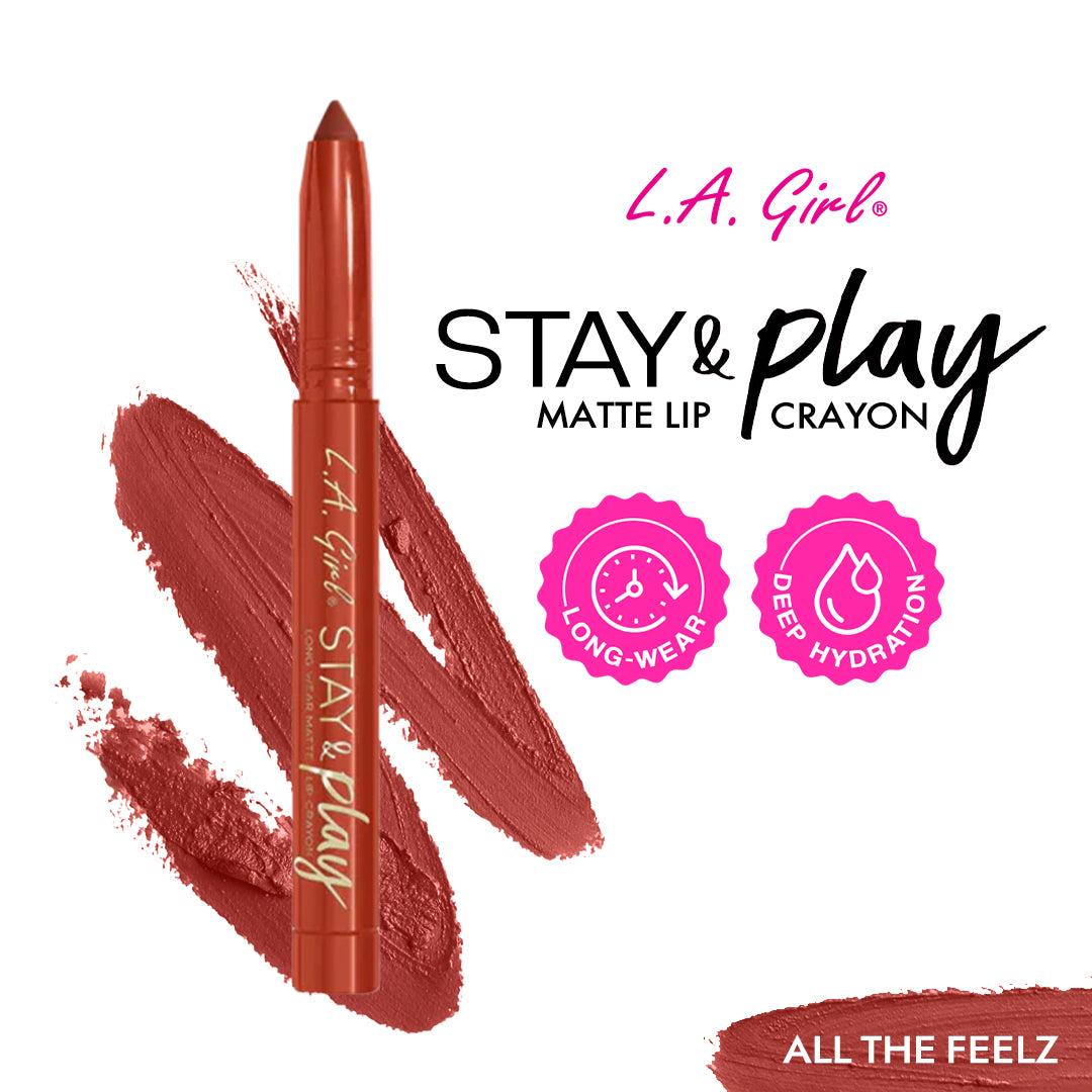 L.A. Girl Stay & Play Matte Lip Crayon