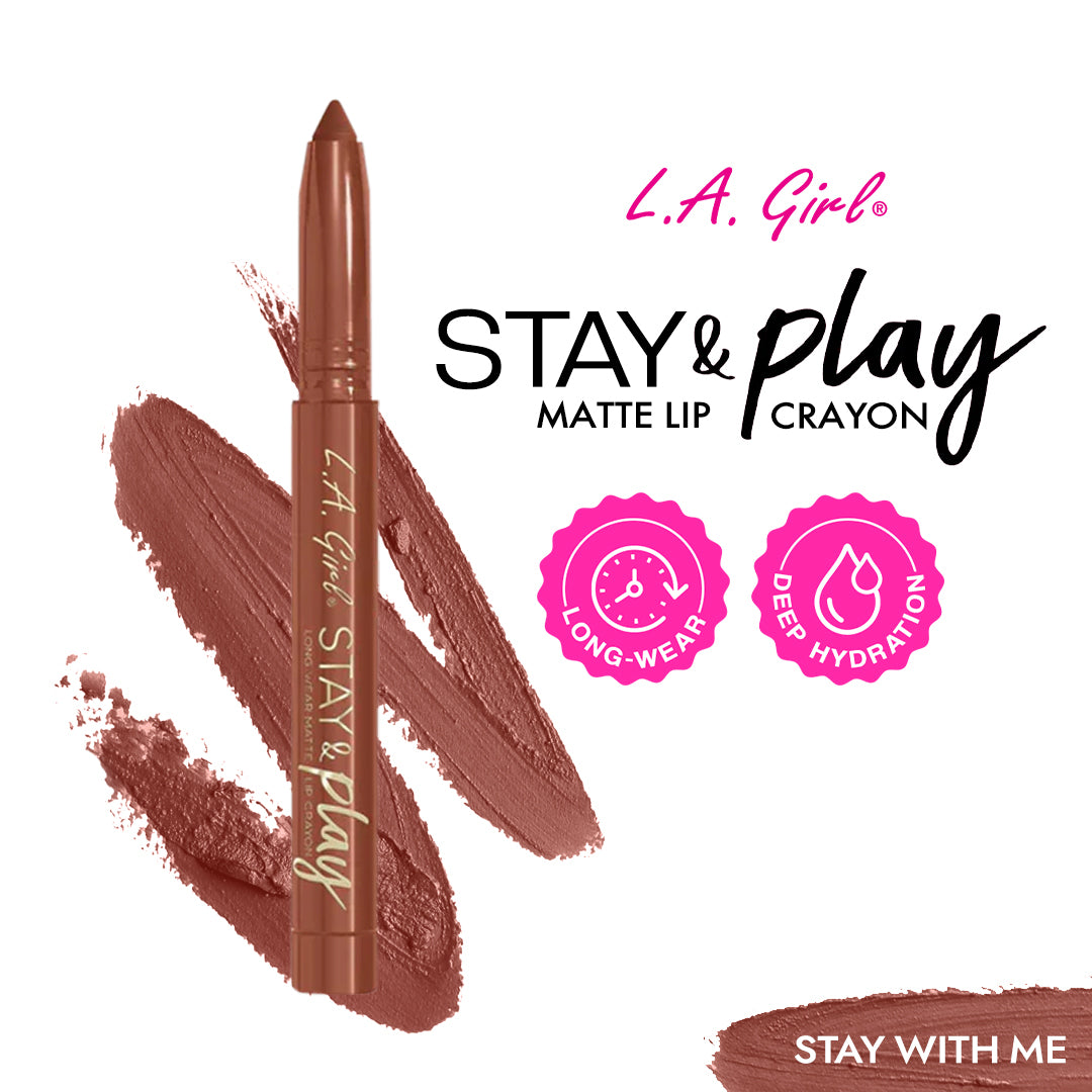 L.A. Girl Stay & Play Matte Lip Crayon