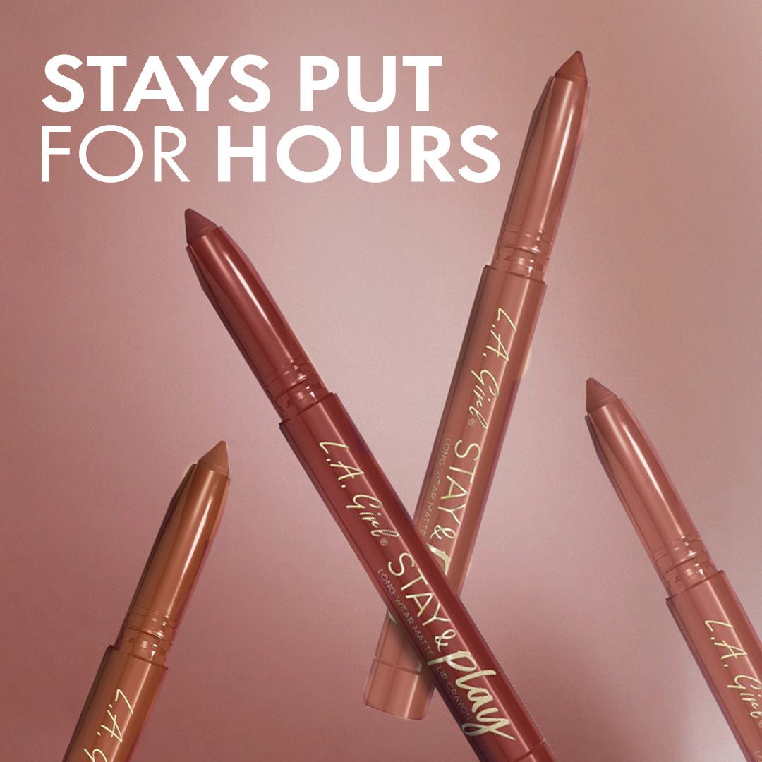L.A. Girl Stay & Play Matte Lip Crayon