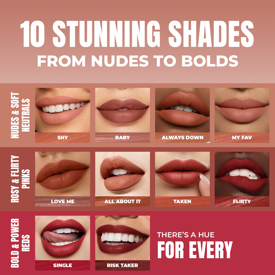 L.A Girl Lip Haze Blurring Soft Matte Lip Color