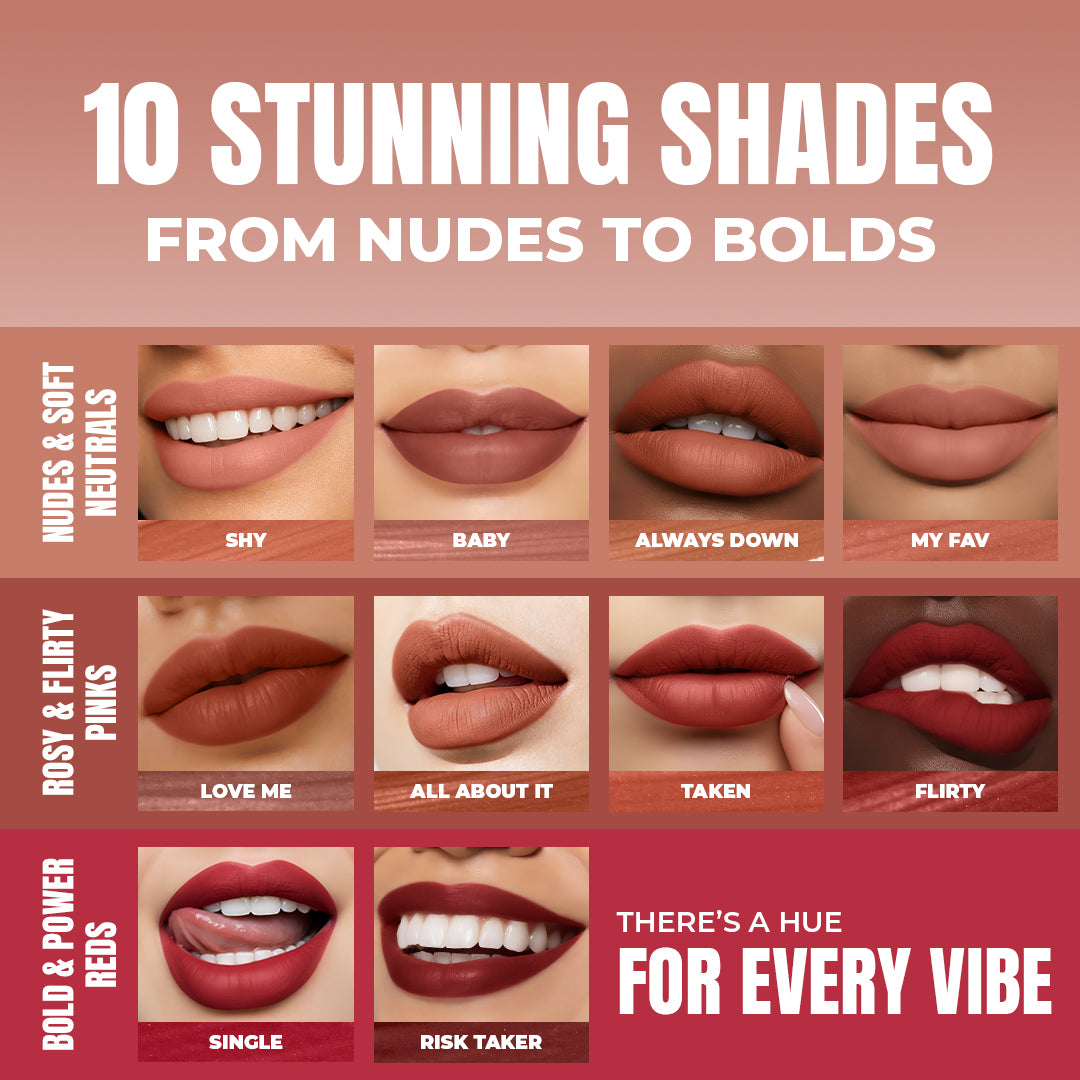 L.A Girl Lip Haze Blurring Soft Matte Lip Color