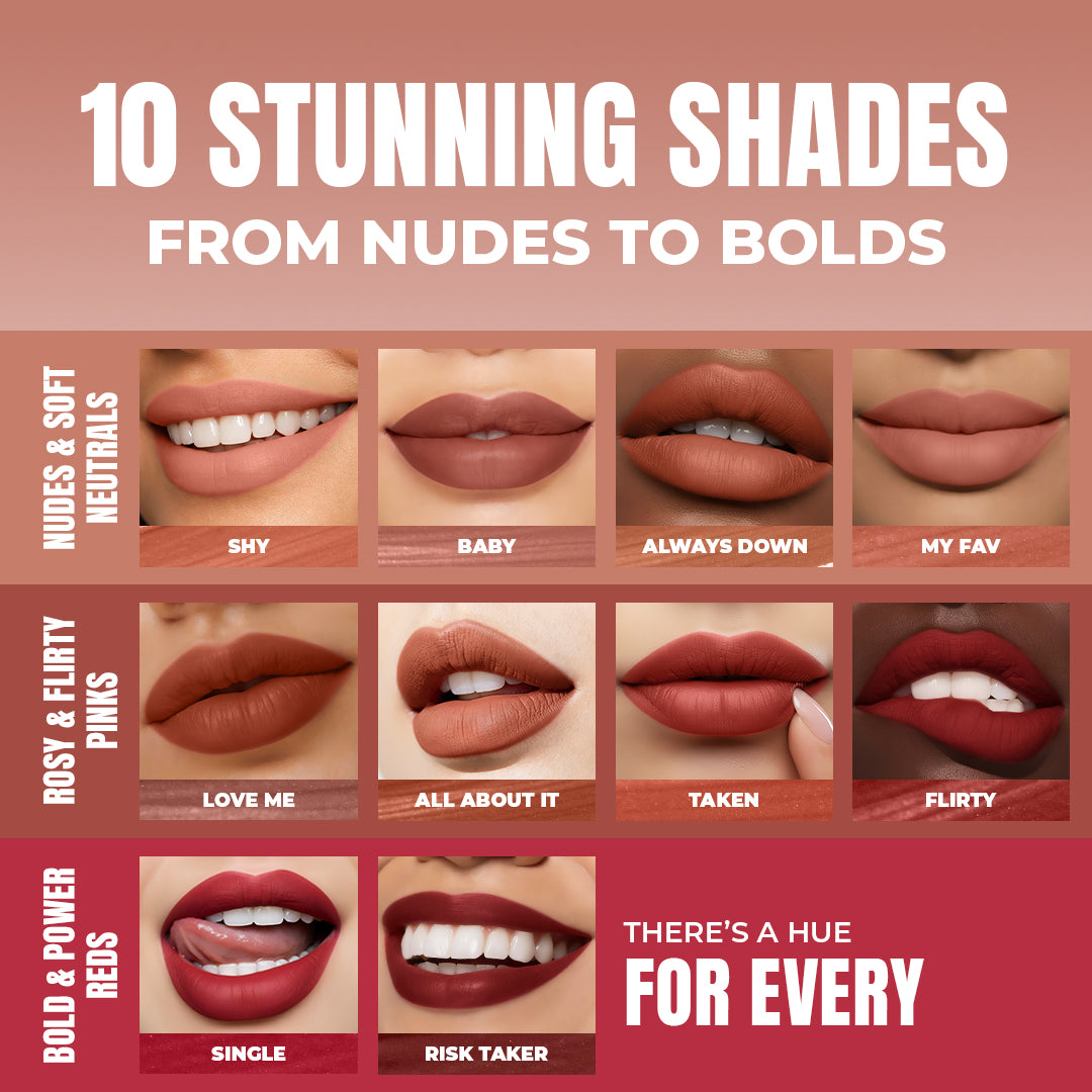 L.A Girl Lip Haze Blurring Soft Matte Lip Color