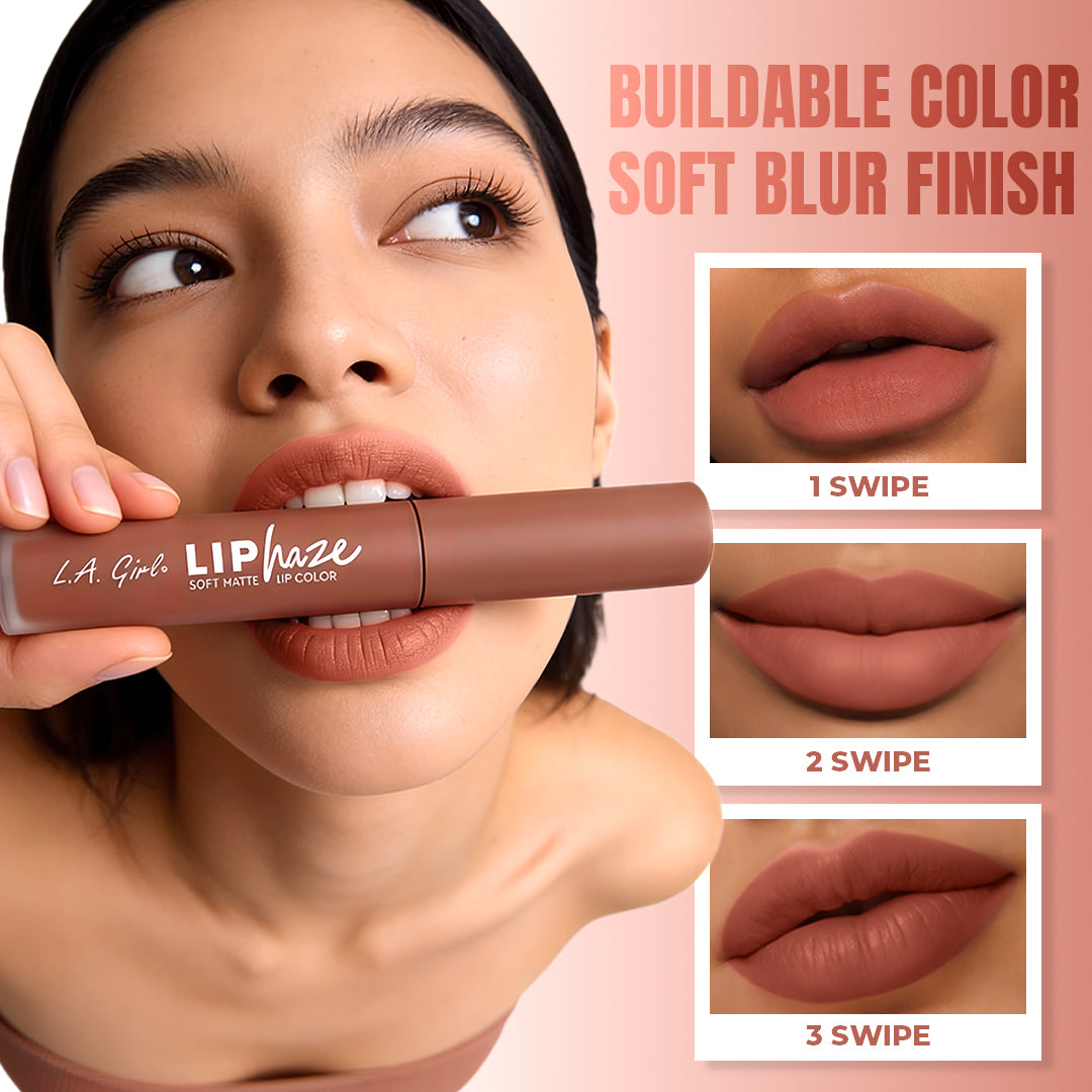 L.A Girl Lip Haze Blurring Soft Matte Lip Color