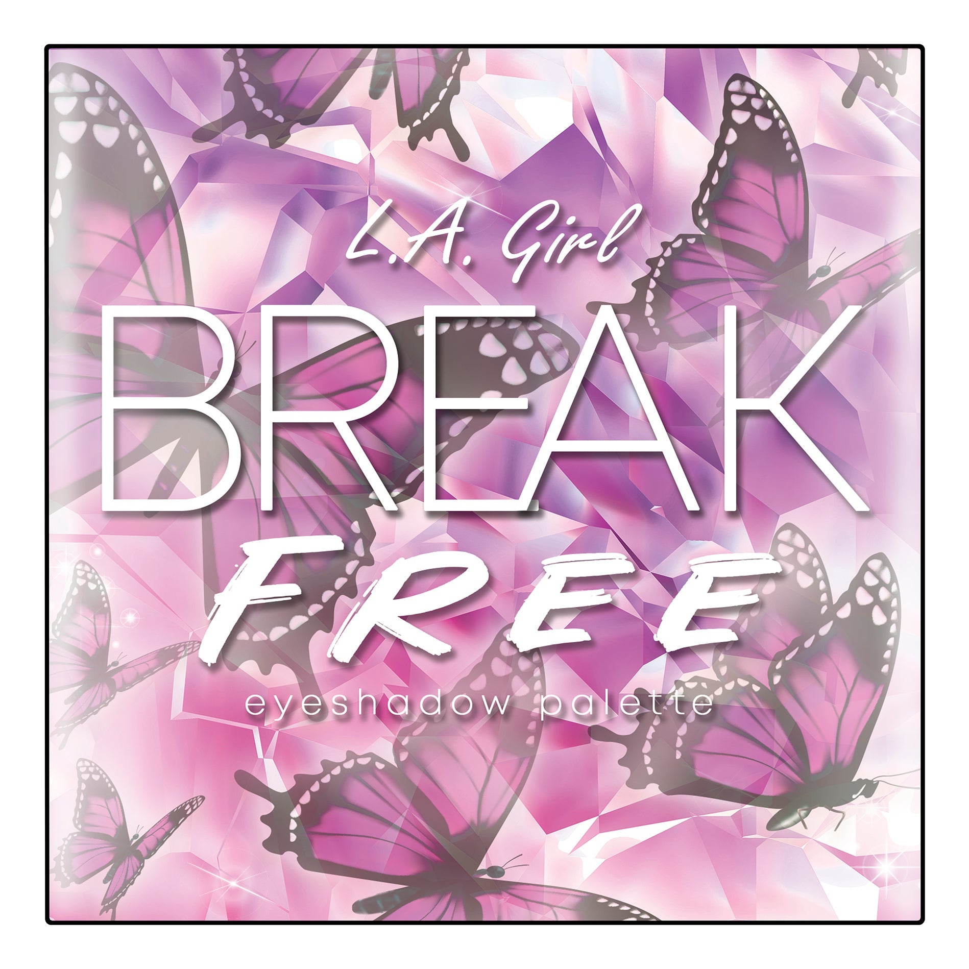 L.A. Girl 16 Color Break Free Eyeshadow Palette - This is me