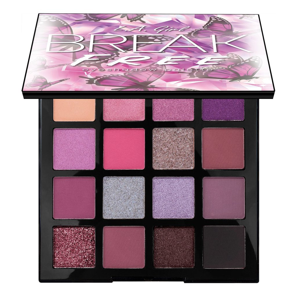 L.A. Girl 16 Color Break Free Eyeshadow Palette - This is me